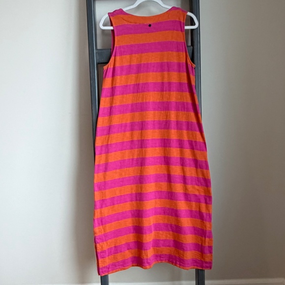✨ FOIL Striped Sleeveless Knit Dress – Size Small ✨ - Picture 2 of 3